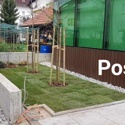 Projekt okoliša urbane vile cijena, Hrvatska