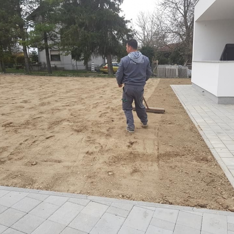 Priprema terena, frezanje, fino planiranje
