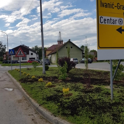 3d rješenje realizirano - projekt uređenja javne površine cijena, Hrvatska