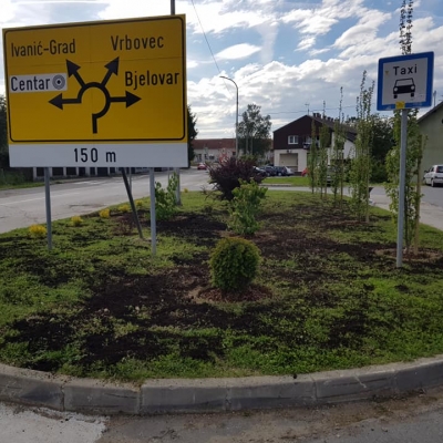 3d rješenje realizirano - projekt uređenja javne površine cijena, Hrvatska