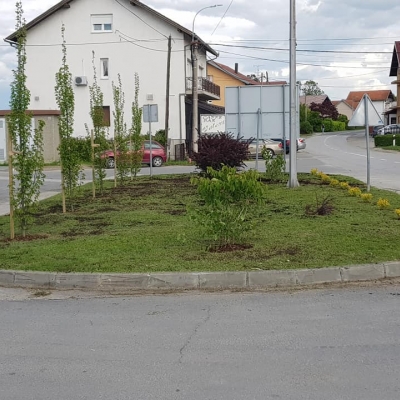 3d rješenje realizirano - projekt uređenja javne površine cijena, Hrvatska