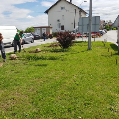 3d rješenje realizirano - projekt uređenja javne površine cijena, Hrvatska