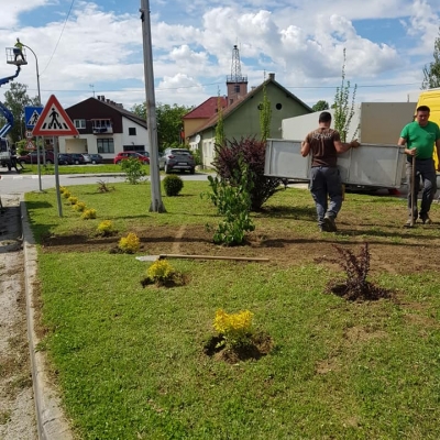 3d rješenje realizirano - projekt uređenja javne površine cijena, Hrvatska