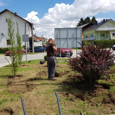 3d rješenje realizirano - projekt uređenja javne površine cijena, Hrvatska