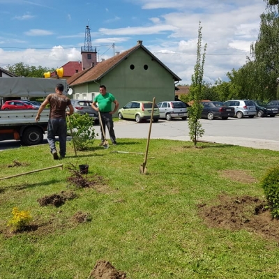 3d rješenje realizirano - projekt uređenja javne površine cijena, Hrvatska