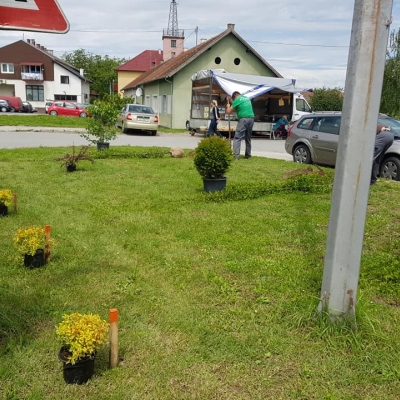 3d rješenje realizirano - projekt uređenja javne površine cijena, Hrvatska