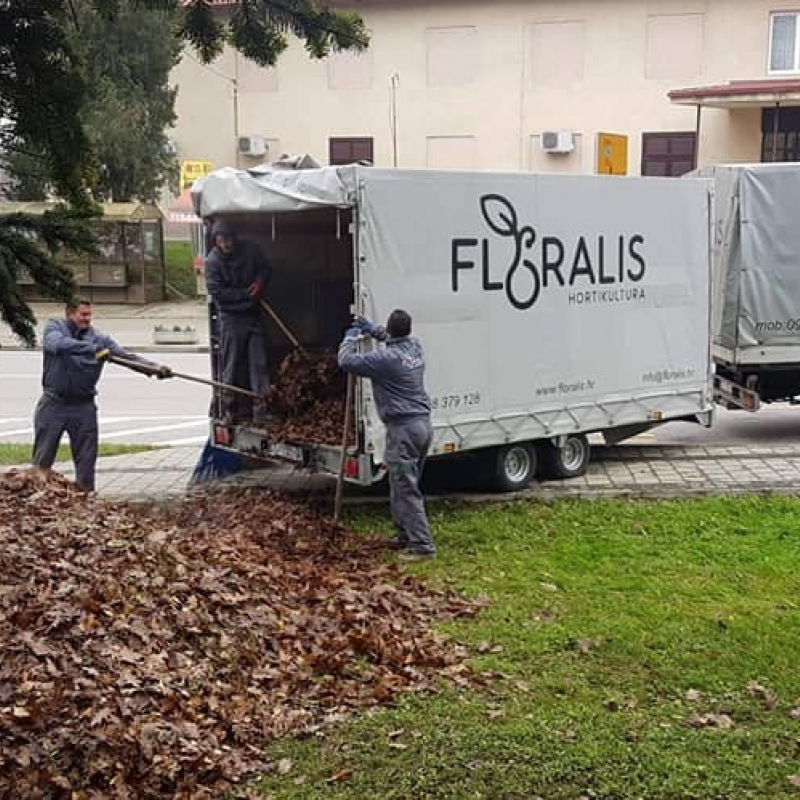 Jesenska sezona lišća u punom pogonu