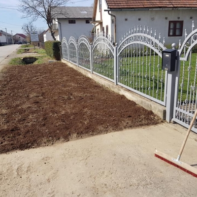 Košnja, prozračivanje, orezivanje, sijanje trave cijena, Hrvatska