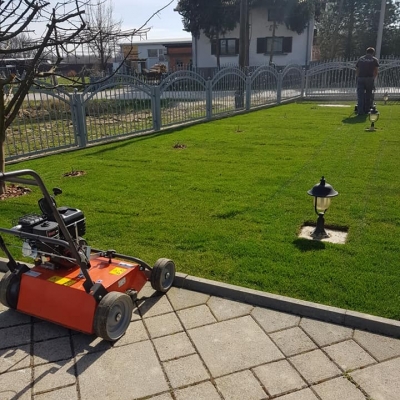 Košnja, prozračivanje, orezivanje, sijanje trave cijena, Hrvatska