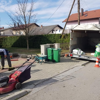 Košnja, prozračivanje, orezivanje, sijanje trave cijena, Hrvatska