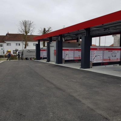 Projekt uređenja okoliša nove autopraonice KlubD WASH cijena, Hrvatska