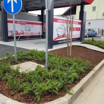 Projekt uređenja okoliša nove autopraonice KlubD WASH cijena, Hrvatska