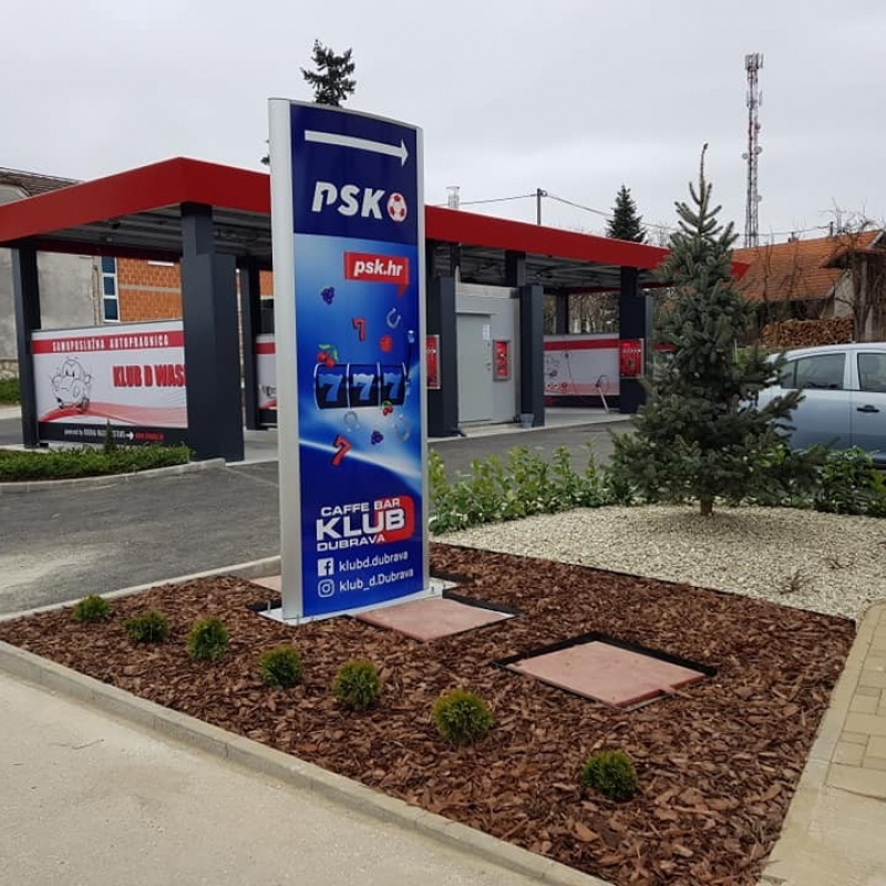 Projekt uređenja okoliša nove autopraonice KlubD WASH