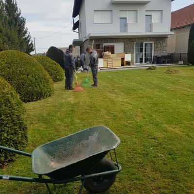 Postavljanje vrtnih rubnjaka - jasne granice između travnjaka i kamena uz kuću cijena, Hrvatska