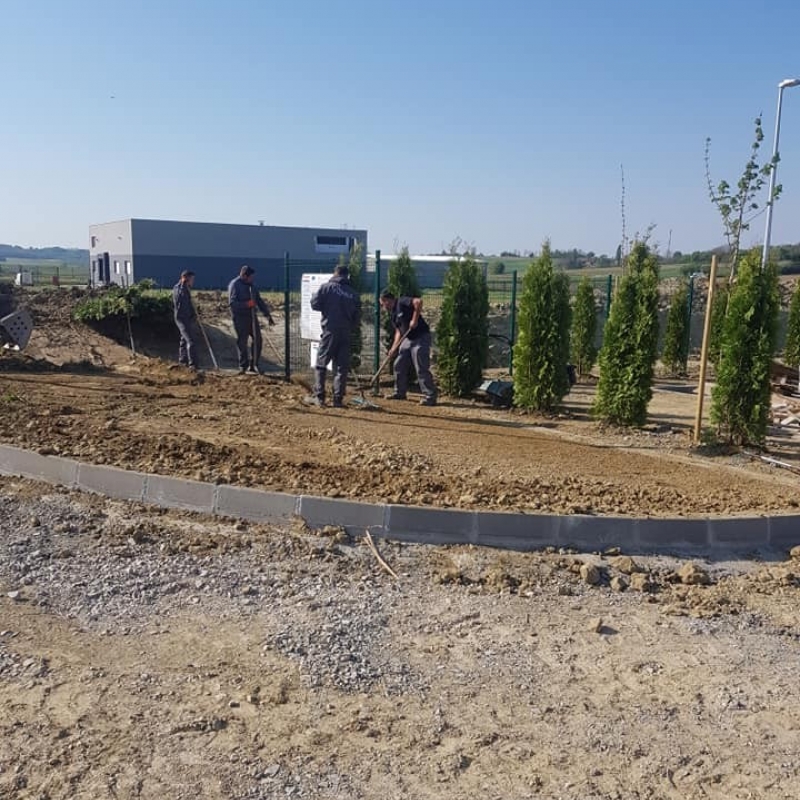 Krajobrazno uređenje novog reciklažnog dvorišta u Štefanju