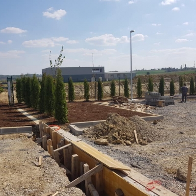 Krajobrazno uređenje novog reciklažnog dvorišta u Štefanju cijena, Hrvatska