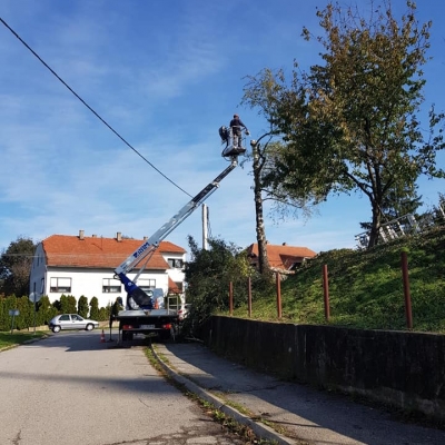 Uklanjanje opasnih stabala i odvoz biootpada cijena, Hrvatska