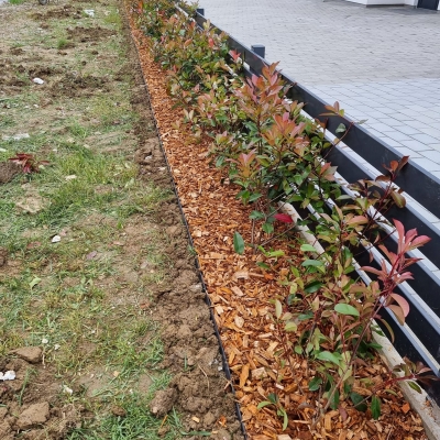 Uređenje žive ograde, dosadnja dijela, postavljanje vrtnih rubnjaka i sječke cijena, Hrvatska