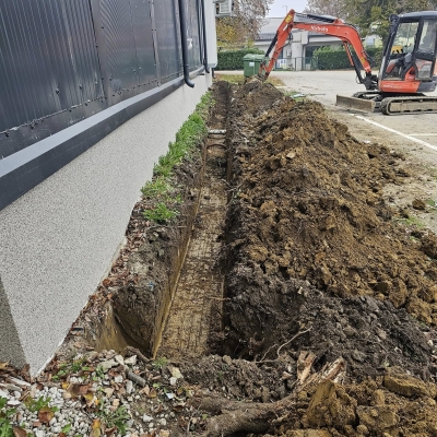 Zemljani radovi, uređenje okoliša, čišćenje terena, iskop temelja, pripreme za instalacije cijena, Hrvatska