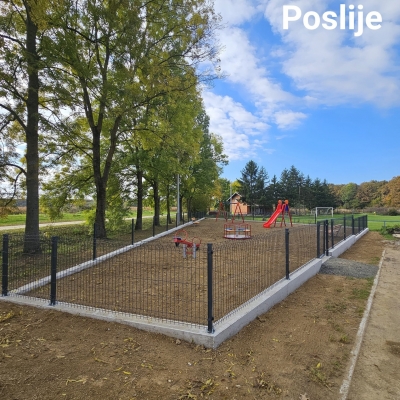 Izgradnja i uređenje okoliša dječjeg igrališta cijena, Hrvatska